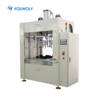 Machine de soudage par staking thermique pour tapis de tubes capillaires en plastique