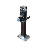Nouvel accessoire pour remorque en acier : cric simple ou double roue pour remorque de bateau, capacité de charge maximale de 8000 lb
