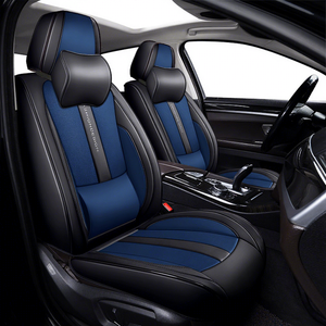 Fundas de Asiento de Coche de Cuero de Lujo Personalizadas al por Mayor EKR, Juego Universal para Toyota RAV4 Corolla BYD, <span class=keywords><strong>Interior</strong></span> de Coche Deportivo de Carreras - Product Image 5