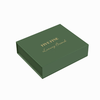 Boîte d'emballage rigide personnalisable haut de gamme, pelliculage mat, gaufrage, recyclable, 10 flacons de 2 ml/3 ml, carton noir magnétique, EVA