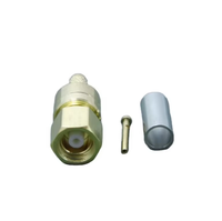 Connecteur à sertir SMC RF coaxial, adaptateur jack femelle pour câble RG316 RG174 RG188