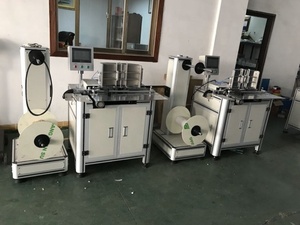 DWC-520 bán tự động đôi dây chất kết dính cuốn sách CuộN ràng buộc và hình thành máy cho máy tính xách tay - Product Image 2