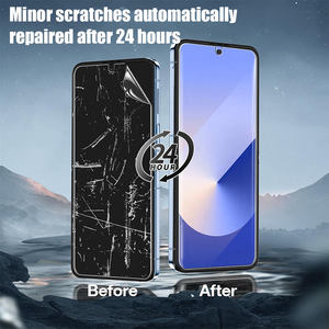ฟิล์มกันรอยแบบป้องกันการมองเห็น OEM สำหรับ Samsung Galaxy Z Flip 8 ฟิล์ม TPU ไฮโดรเจล ป้องกันการสอดแนม สำหรับ Samsung Flip 8 พร้อมโลโก้แบบกำหนดเอง ระดับพรีเมียม - Product Image 5