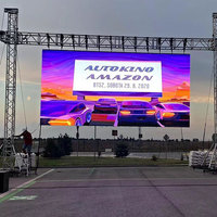 Écran LED haute fréquence polychrome personnalisé P3.91 étanche IP65 pour mur vidéo de location extérieur pour affichage d'animation