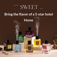 Diffuseur d'aromathérapie sans flamme en verre, sans alcool, fait main, pour intérieur, spray d'huiles essentielles, diffusion longue durée, air frais