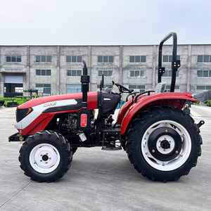 Mini Tractor Agrícola Económico de 35-60 HP con Certificación CE, con Cargador y Ruedas para Siembra - Product Image 5