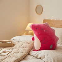 Coussin en peluche en forme d'animal de dessin animé en gros, coussin en peluche personnalisé adorable en forme d'animal, coussin en peluche rembourré personnalisé en forme d'animal