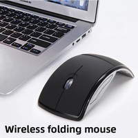 Producto transfronterizo / Directo de fábrica Shopee, en stock, inalámbrico, plegable, óptico 24G, ergonómico, elegante, ultradelgado