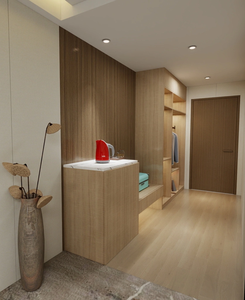 Shengda Porte secrète cachée moderne et écologique Décoration d'hôtel de villa Porte latérale invisible insonorisée étanche - Product Image 4