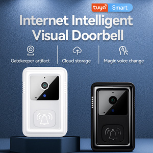 Sistema de Intercomunicación Inalámbrico con Videoportero, Funciona con Batería, Resistente al Agua, Aleación de Aluminio, Almacenamiento en la Nube, Dispositivo con App Tuya - Product Image 2