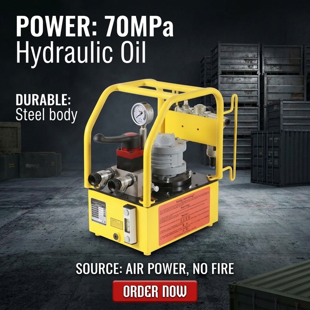 10000Psi High Quality Piston Pump Air Pneumatic Hydraulic Pump for Hydraulic Cylinder and Torque Wrench