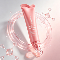 Gel liftant instantané OEM personnalisé 10 ml, gel raffermissant, lissant les ridules, niacinamide, fabricant de cosmétiques en marque privée