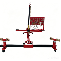 Équipement de réparation automobile portable et compact à prix abordable, machine simple pour la carrosserie avec tour de traction de 5 tonnes pour la réparation de voitures