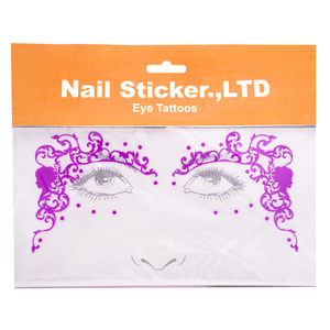 Autocollants de tatouage professionnel et personnalisé, étiquettes parfumées, <span class=keywords><strong>Flash</strong></span> néon imperméable, temporaire sur visage, à faible <span class=keywords><strong>prix</strong></span>, vente en gros d'usine, pièces - Product Image 2