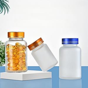 Flacons en verre givré <span class=keywords><strong>Maoya</strong></span> 30 ml avec bouchon à vis pour les soins de santé, les aliments et les médicaments, les pilules, les vitamines, les capsules - Product Image 3
