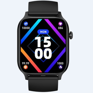 ساعة ذكية W33 بتقنية 4G مع نظام تحديد المواقع العالمي GPS وشاشة AMOLED مربعة ونظام أندرويد للرد على المكالمات وتتبع النوم وبوصلة وحزام من السيليكا جل للأطفال - Product Image 2