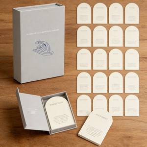 Tarjetas de Autoafirmación Personalizadas, Cartas de Oráculo, Baraja de <span class=keywords><strong>Tarot</strong></span>, Afirmaciones Espirituales, Cartas de Afirmación con Mensajes Positivos y de Empoderamiento - Product Image 3