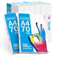 Papier d'impression double adhésif Fangda A4 80g/70g pour l'envoi postal