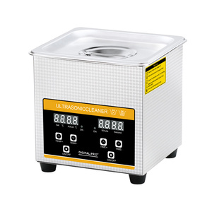 1.3L kỹ thuật số Máy làm sạch siêu âm với Degas 60 Wát siêu âm sạch hơn máy siêu âm CLEANER cho đồng hồ kính răng giả - Product Image 4