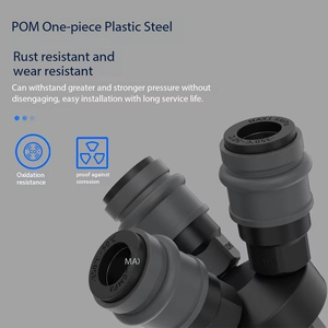 Raccords rapides autobloquants en acier plastique de type C - Raccords de tuyau d'air pour outils pneumatiques, compresseurs d'air et pompes - Product Image 2