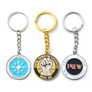 Nouveau logo personnalisé émail moulé sous pression métal alliage de zinc porte-clés porte-clés personnalisés souvenirs avec logo - Product Image 5