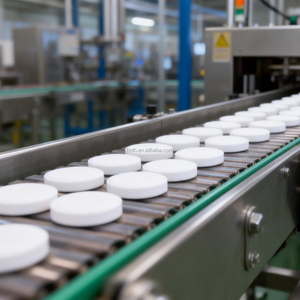 Comprimés de dioxyde de <span class=keywords><strong>chlore</strong></span> TCCA LiuHe de 3 pouces, 90 % de qualité supérieure, à libération lente, pour la désinfection des piscines et spas, 200 g/pièce, taille personnalisée - Product Image 4