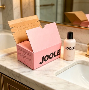 Cajas de Envío Corrugadas con Tira de Apertura JOOL Impresas Personalizadas |   Envases Cosméticos Ecológicos para Pequeñas Empresas - Product Image 2