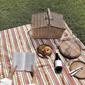 Grande sacoche personnalisée imprimée, recyclable, imperméable, légère, durable, promotionnelle, pour la plage et les pique-niques - Product Image 6