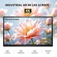 VORTEX Layar LCD Anti Gores 55 Inci 4K Panel LCD Nirkabel Wireless Screen Cast Note Kaca Tempered LCD Konferensi All in One Kantor Kecil Portabel