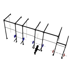 Power Gewichtheffen Verstelbare Half Power Rig Stand Kooi Squat Rack Stuur Squatting Machine In Gym