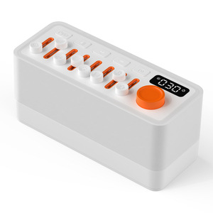 Altavoz inteligente moderno DIY con luz nocturna RGB y Bluetooth, nuevo producto de comercio exterior para el hogar inteligente - Product Image 1