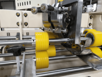 Machine semi-automatique électrique à double servo pour la fabrication de boîtes à ongles, haute vitesse, haute précision, pour cartons à ongles à pièce unique