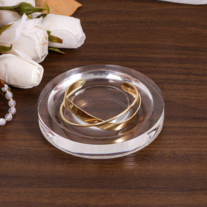 Plateau de présentation transparent en acrylique pour bracelets, modèle automne <span class=keywords><strong>2022</strong></span>, présentoir de circonférence, design perlé, pour stand - Product Image 3