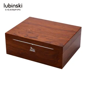 Tủ Humidor Cổ Bằng Gỗ Có Độ Bóng Cao Bán Chạy Nhất