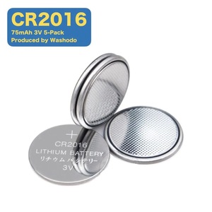 Thiết kế mới CR2016 đồng xu pin lithium 3V thiết bị gia dụng pin lithium - Product Image 1