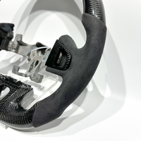 Volant de voiture personnalisé haut de gamme en daim et fibre de carbone pour Renault Megane RS, pour Renault Megane 3 Sport Racing