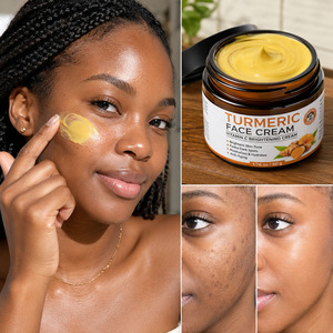 Turmeric <b>Face</b> Cream Brightening Anti Acne Aging Moisturizing Cream Vitamin C Dark Spot Corrector Skincare - Product Image 6