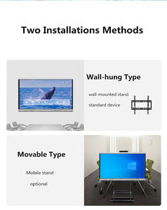 86 pouces Multitouch IR Android 8.0 Grande Taille Écran <span class=keywords><strong>Tactile</strong></span> Interactif Tableau Blanc interactif <span class=keywords><strong>TV</strong></span> - Product Image 5