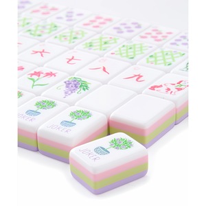 Tuiles de mahjong américaines personnalisées en acrylique à 4 couches, 160 cartes, jeu élégant de qualité supérieure pour adultes, cadeau personnalisé - Product Image 4