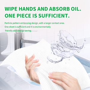 Chất lượng cao nhẹ một lần sử dụng bao bì thanh lịch + giấy tùy chỉnh khăn tay khăn giấy gấp khăn giấy - Product Image 3