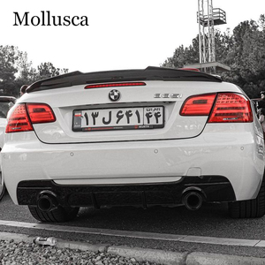 For 3 Series E93&E93 M3 Convertible PSM Style Forged Carbon Fiber <b>Rear</b> <b>Spoiler</b> Trunk Wing 2006-2013 - Product Image 6