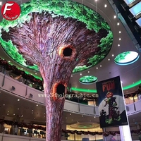 Pantalla LED flexible para interiores X,X, hermoso efecto curvo, video wall LED para renovación de interiores de hoteles