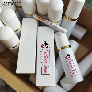 Hot Selling Private Label 60 ml Eyelash Shampoo Vegan Natural Liquid Makeup Lash <strong>Cleaner</strong> with <strong>Brush</strong> - Product Image 5