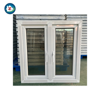 Fenêtre de style américain en PVC
