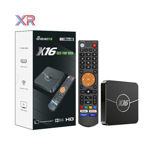 Бесплатный медиаплеер Super Streaming Top Edition X16, ТВ-приставка 4+32 ГБ, Amlogic S905W2, 8K Ultra HDR10+, WiFi6, Smart Android TV Box - Product Image 1