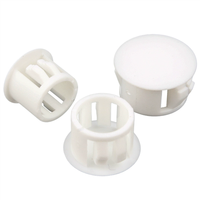 Bouchon de trou en plastique nylon de haute qualité 32mm X 30mm 10mm 22mm blanc noir HP-10