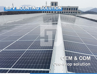 Installation rapide de ferme solaire avec le système de montage photovoltaïque avancé Système solaire BIPV étanche