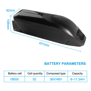 <span class=keywords><strong>Batterie</strong></span> de vélo électrique au lithium 18650 personnalisée 36V/<span class=keywords><strong>48V</strong></span> 10-15Ah, étanche et durable, pack de batteries Li-ion - Product Image 2