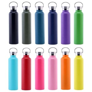 Botella de Agua de Acero Inoxidable con Aislamiento al Vacío de 500/700 ml, Botella para Conservar Bebidas Frías para Uso Diario y Aventuras - Product Image 4