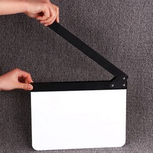 Venta al por mayor 30*24,5 cm acrílico película tablero seco borrar Director película Clapper Junta - Product Image 4